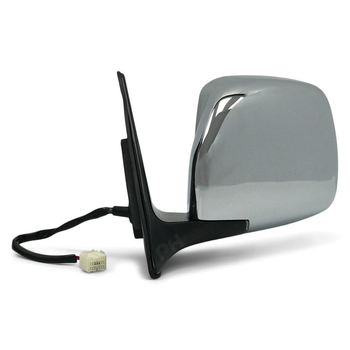 Door Mirrors PAIR Chrome Electric Fits Toyota Landcruiser 100 Series 1998 - 2007