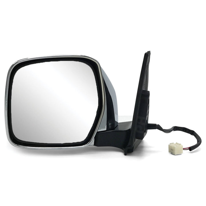 Door Mirrors PAIR Chrome Electric Fits Toyota Landcruiser 100 Series 1998 - 2007