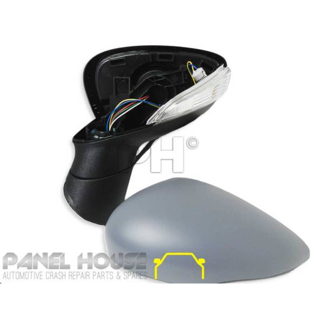 Door Mirrors PAIR With Indicator fits Ford Fiesta WS & WT 08-13