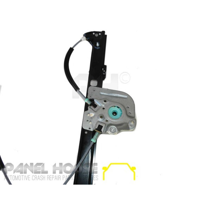 WINDOW REGULATOR PAIR LH+RH Front PREMIUM QUALITY fits BMW X5 E53 Wagon 2000 - 2007