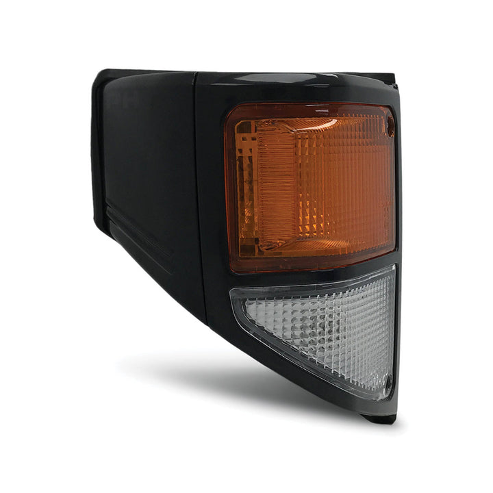 Corner Indicator Lights PAIR Black Fits Toyota Landcruiser 78 79 series 1999 - 2007