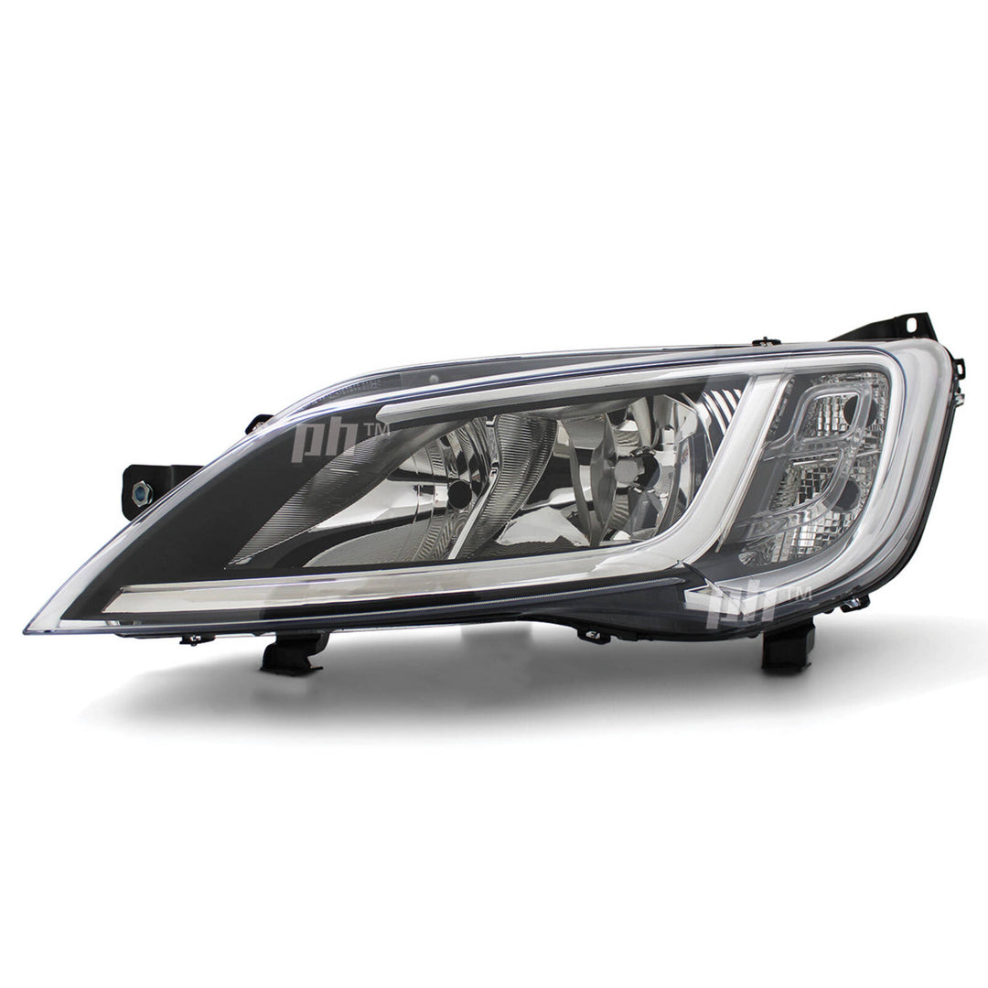 Headlights PAIR NO DRL fits Fiat Ducato Van & Motorhome 05/2014-