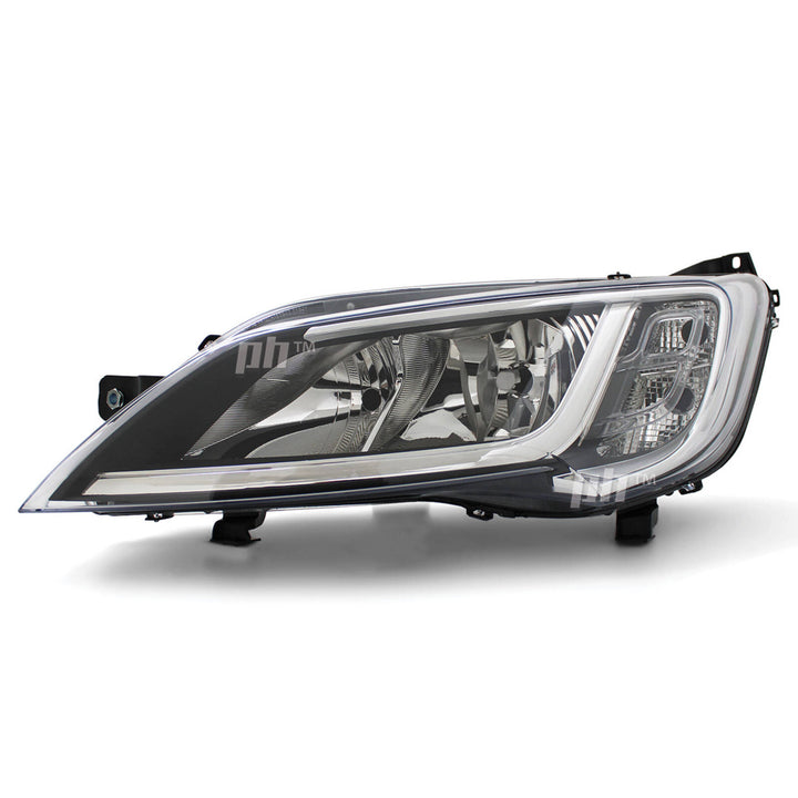 Headlights PAIR NO DRL fits Fiat Ducato Van & Motorhome 05/2014-