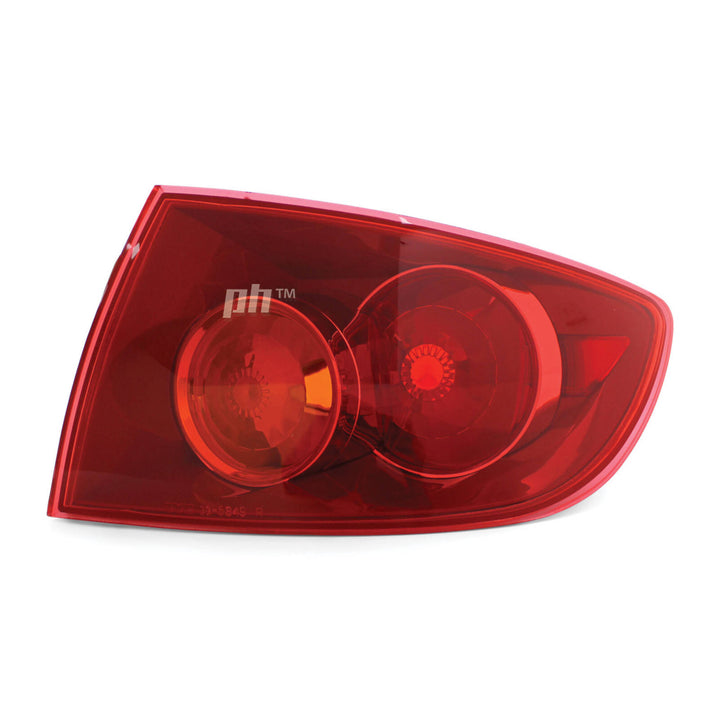 Tail Lights PAIR Outer Fits Mazda 3 BK Sedan 2003 - 2006