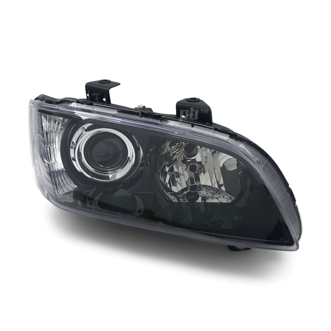 Headlights Projector Black PAIR fits Holden Commodore VE SSV HSV Calais 2006 - 2010