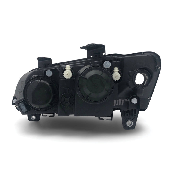 Headlights Projector Black PAIR fits Holden Commodore VE SSV HSV Calais 2006 - 2010