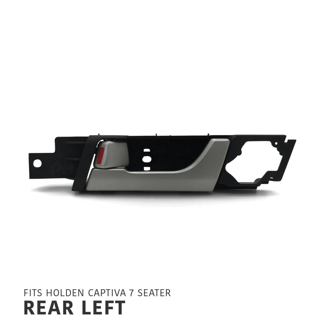 Interior Door Handles PAIR Rear Fits Holden Captiva 7 Seater CG7 2006 - 2014