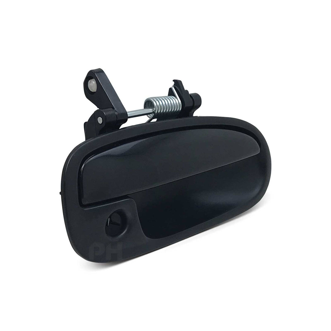 Outer Door Handles PAIR Front Black Fits Honda Civic EK 1995 - 2000
