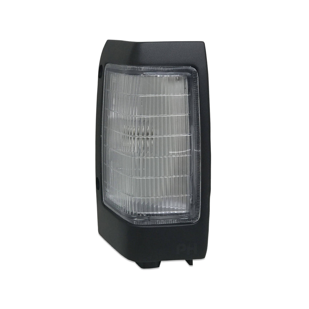 Corner Park Lights PAIR Dark Grey Trim fits Nissan Navara D21 Ute 1992-1997