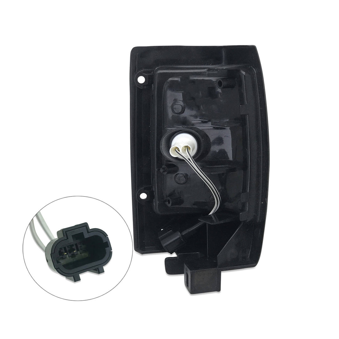 Corner Park Lights PAIR Dark Grey Trim fits Nissan Navara D21 Ute 1992-1997