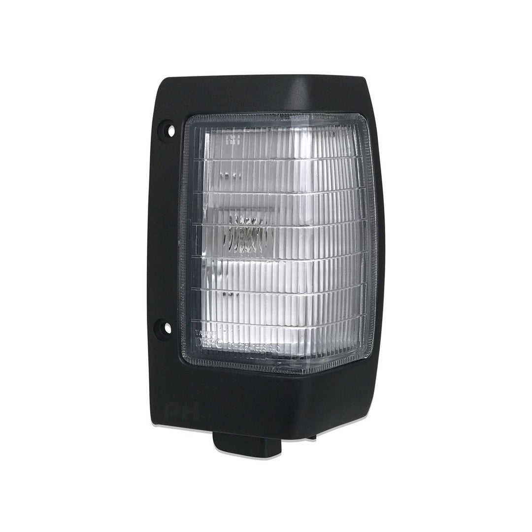 Corner Park Lights PAIR Dark Grey Trim fits Nissan Navara D21 Ute 1992-1997