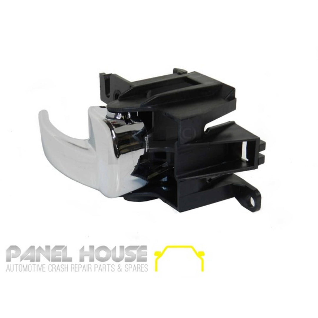Interior Door Handle SET Chrome Front / Rear Fits Nissan Navara D40 & Pathfinder R51