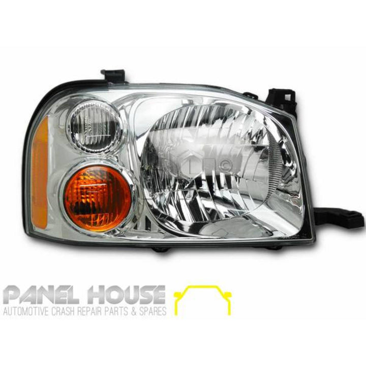 Headlights PAIR Fits Nissan Navara D22 2001 - 2014