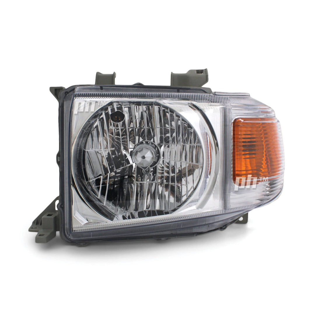 Headlights PAIR Fits Toyota Landcruiser VDJ 76 78 79 Series 2007 - 2023