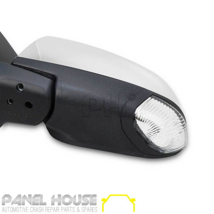 Door Mirrors PAIR Chrome With Blinker Auto Fold fits Isuzu DMAX 2012 - 2020