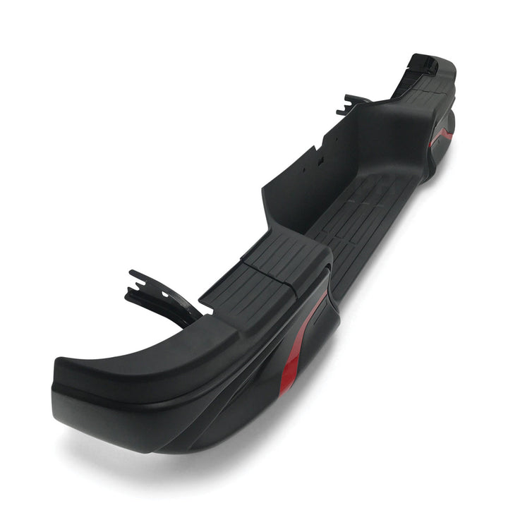 Rear Step Bumper Bar Black TRD Style Fits Toyota Hilux 2015 - 2020