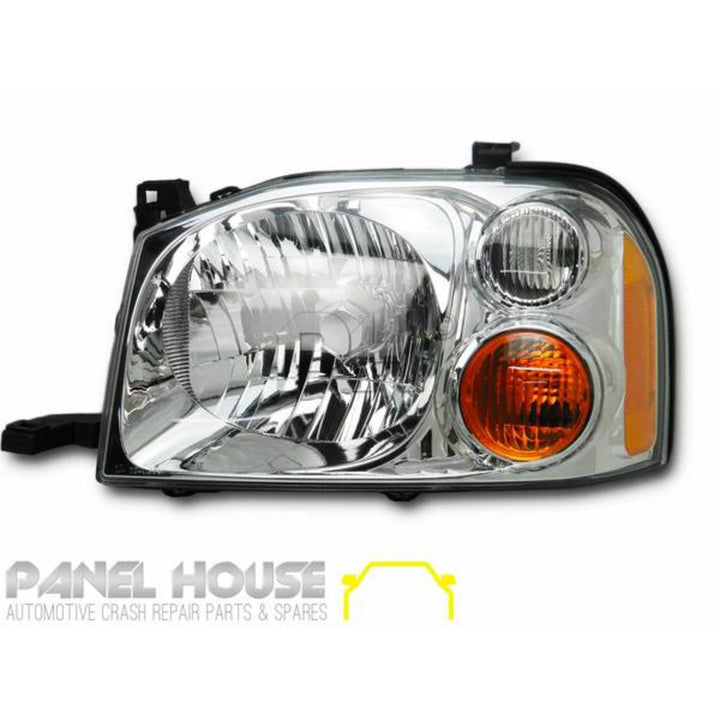 Headlights PAIR Fits Nissan Navara D22 2001 - 2014