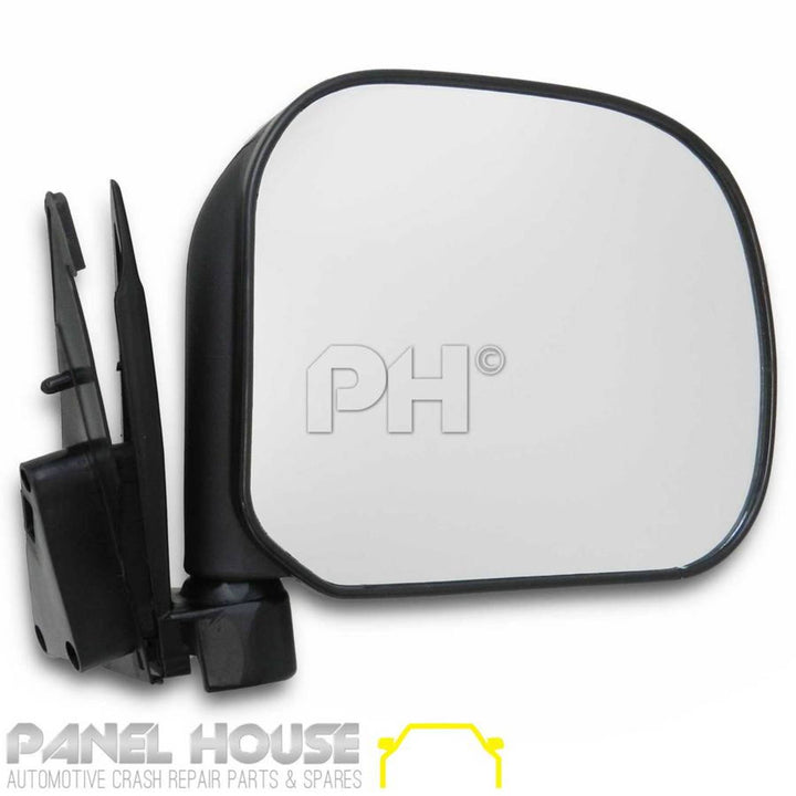 Door Mirror RIGHT Black Manual Fits Toyota Hiace 89-05 100 Series RH