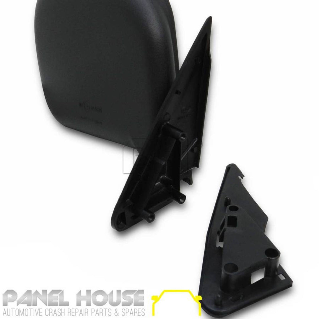 Door Mirrors PAIR Black Manual Fits Toyota Hiace 89-05 100 Series RH+LH