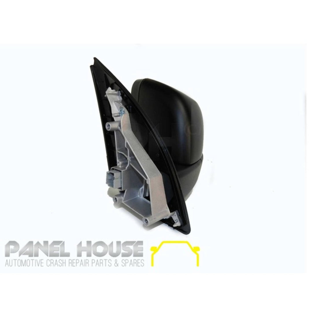 Door Mirrors PAIR Black Electric fits Ford Ranger PX Ute 2011-2015