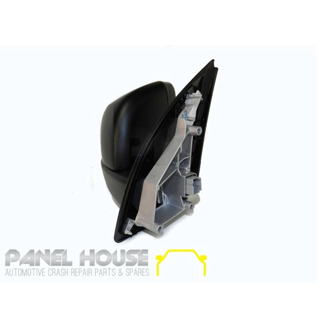 Door Mirrors PAIR Black Electric fits Ford Ranger PX Ute 2011-2015