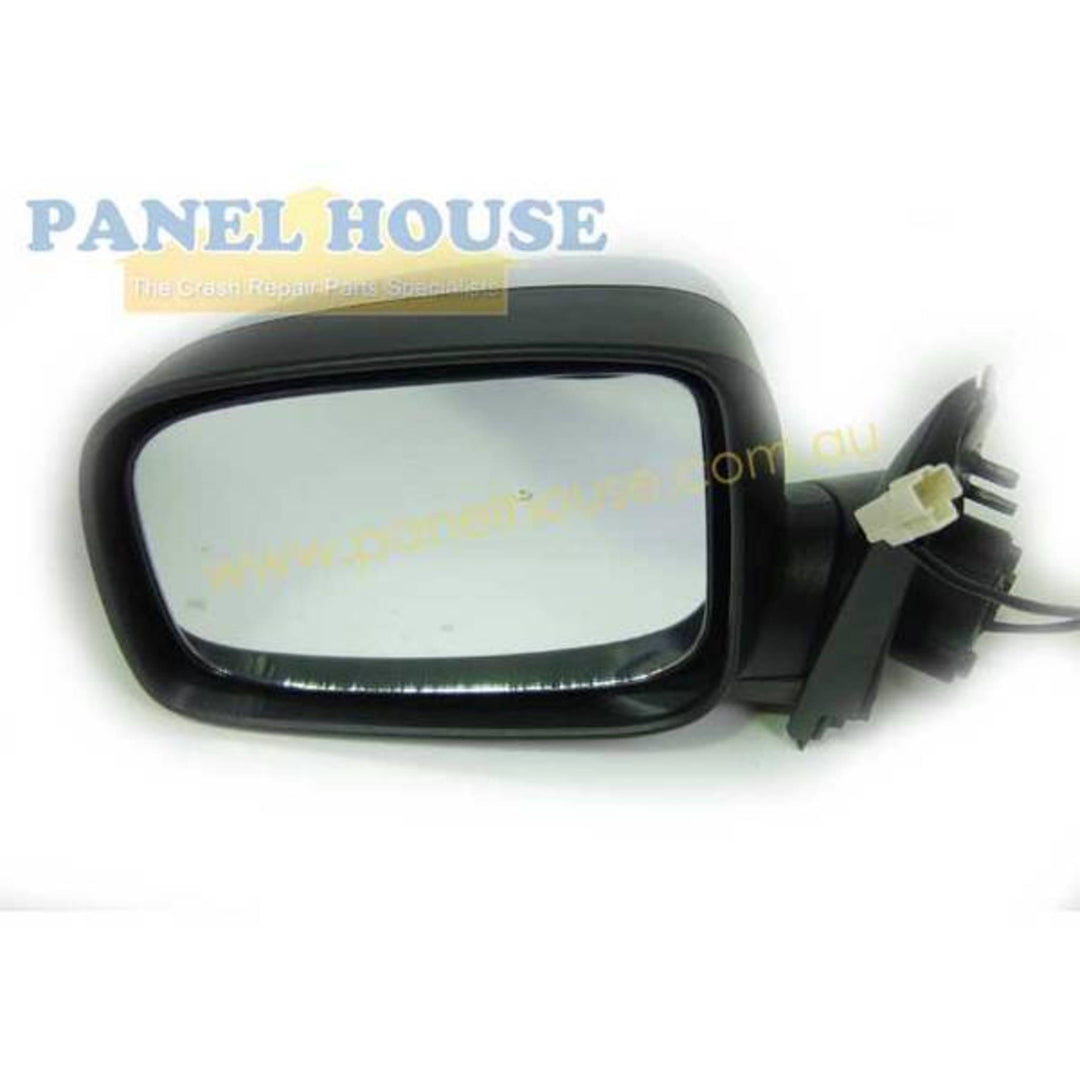 Door Mirrors PAIR Chrome Electric With Blinker fits Holden Rodeo RA 03-06