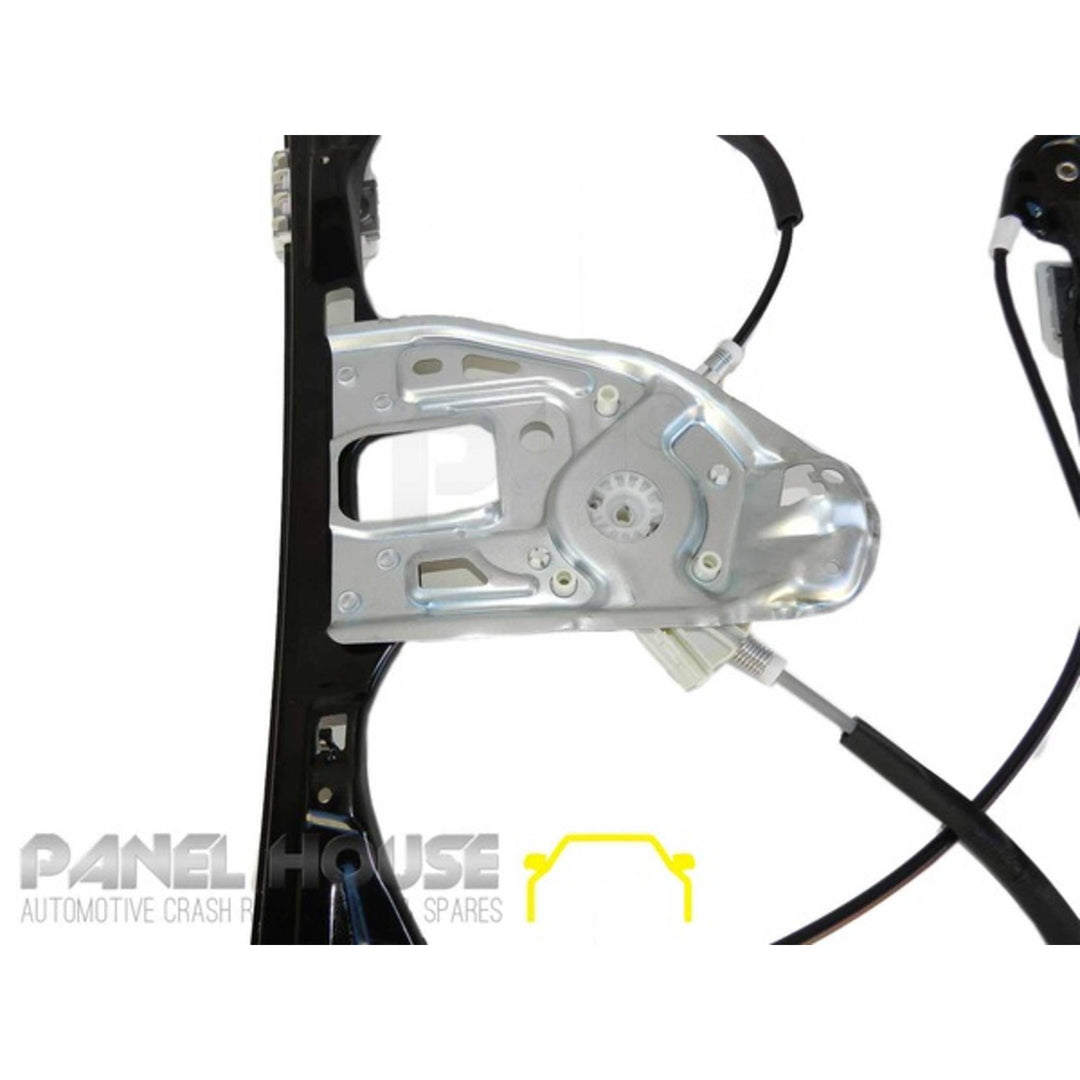 Window Regulator FRONT PAIR fits C Class W203 Mercedes 2000-2004 Sedan Wagon