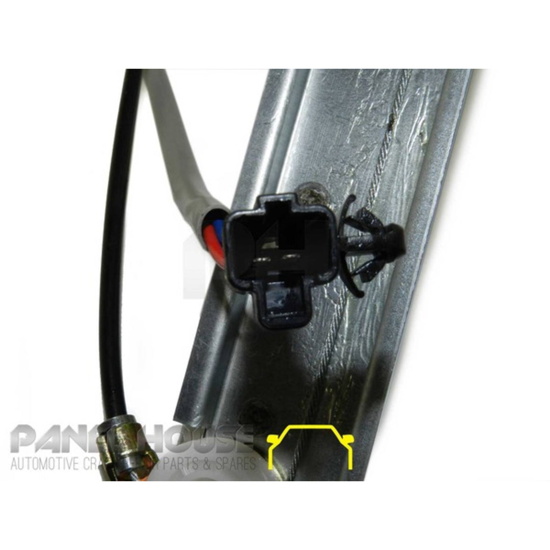 Electric Window Regulators PAIR Front fits Toyota Avalon 2000 - 2005