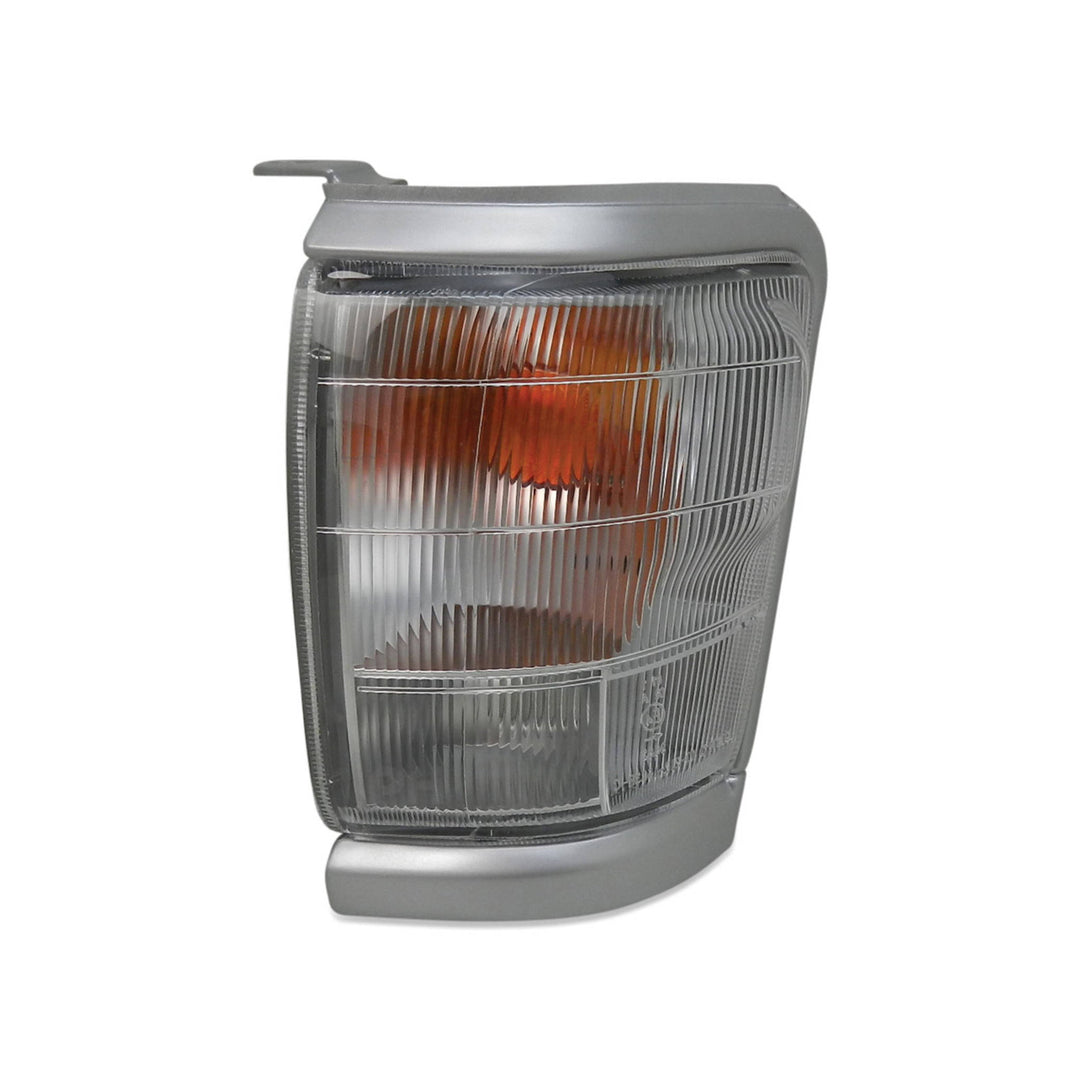 Corner Indicator Park Lights Silver Grey PAIR Fits Toyota Hilux 2WD 1997 - 2001