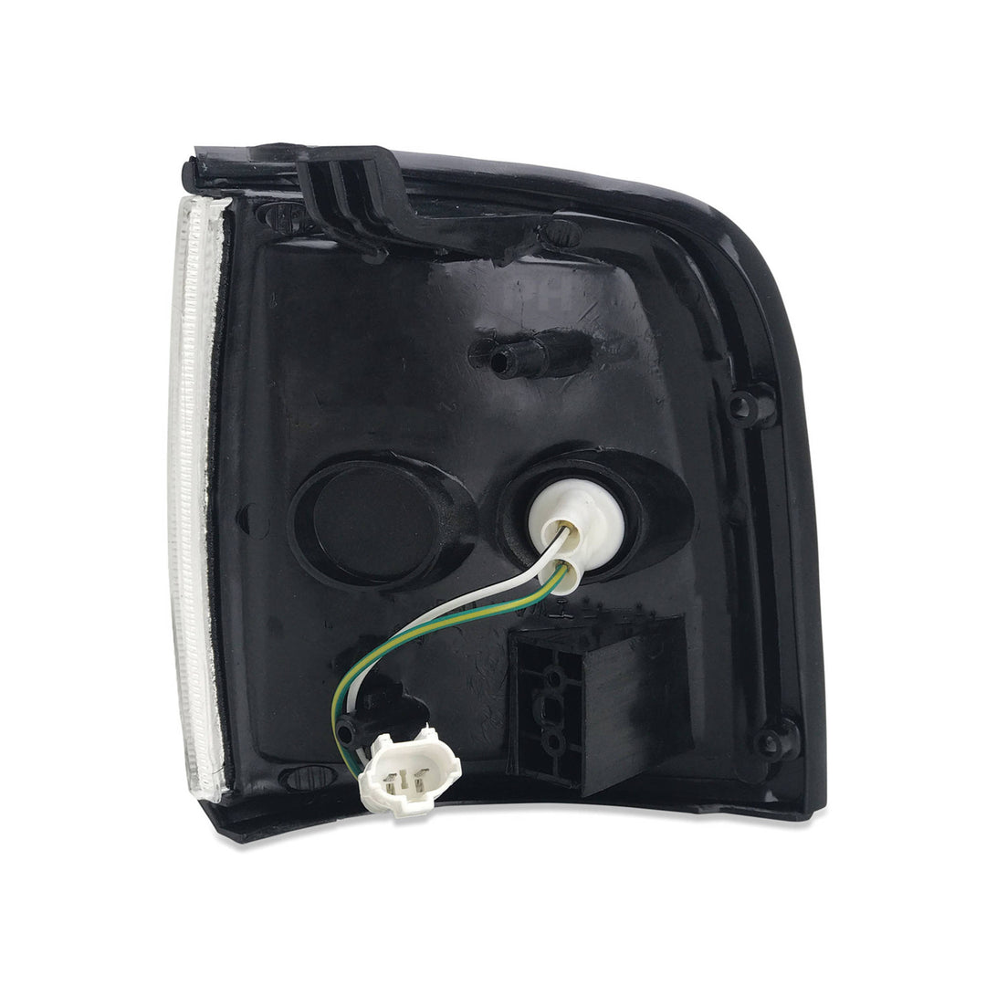 Corner Park Lights PAIR Clear Black Trim fits Holden Rodeo TF Ute 1991 - 1997