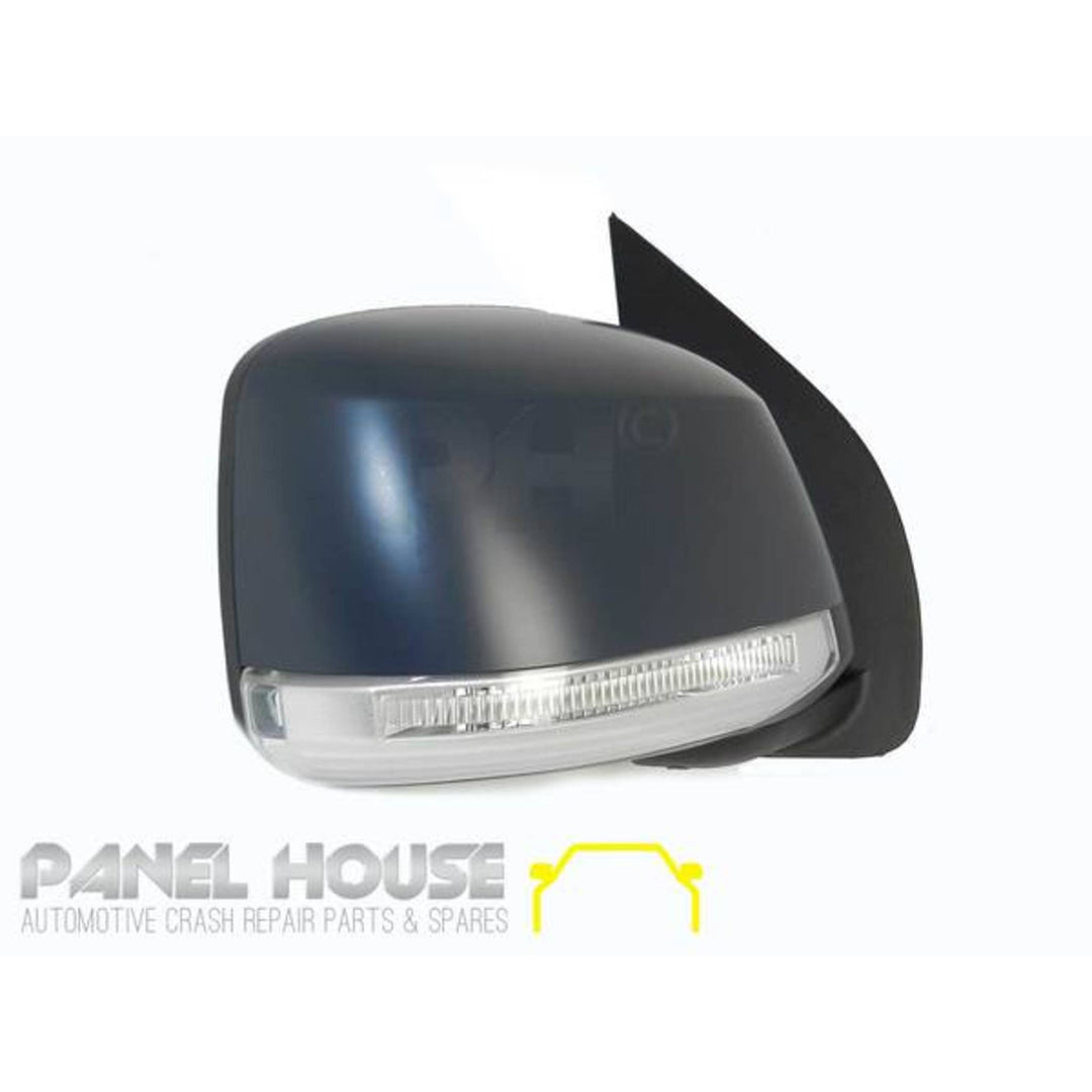 Door Mirrors PAIR Primed Autofold fits Nissan Navara D40 2005 - 2015
