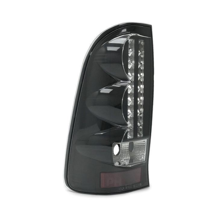 Upgrade Black LED Tail Lights PAIR Fits Toyota Hilux N70 SR5 2005 - 2015