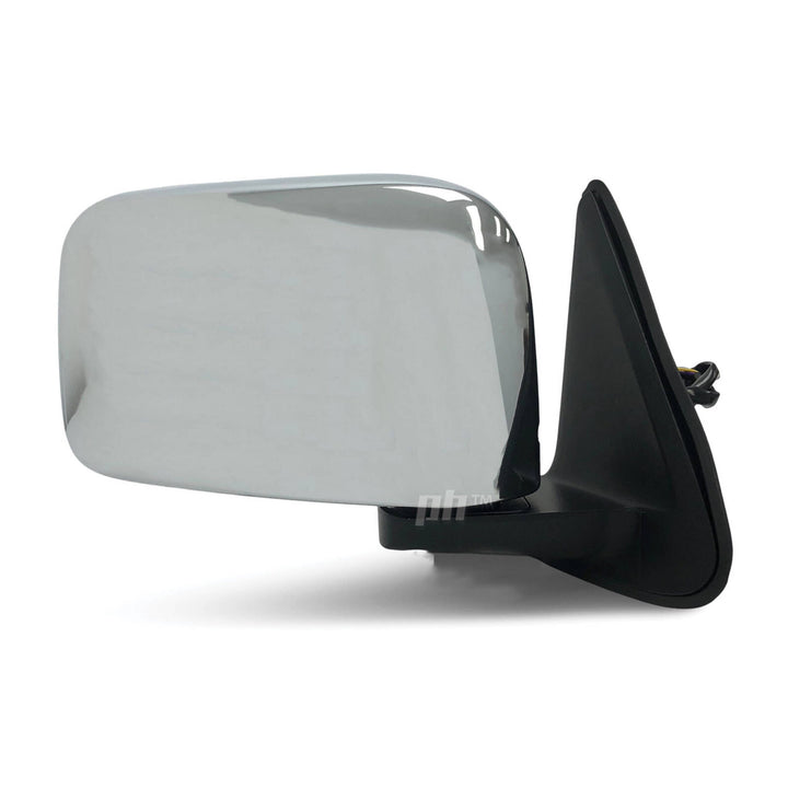 Door Mirrors PAIR Chrome Electric Fits Nissan Patrol GU Wagon 1997 - 2004