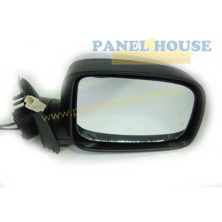 Door Mirrors PAIR Chrome Electric With Blinker fits Holden Rodeo RA 03-06