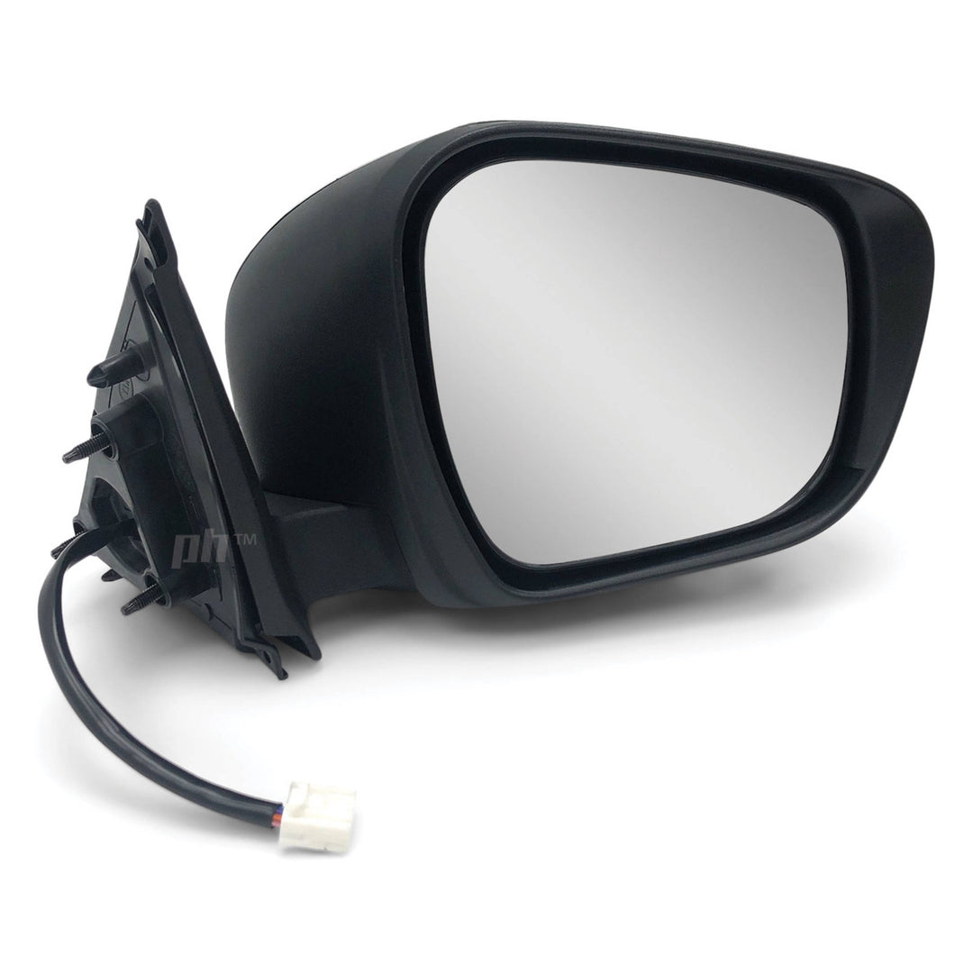 Door Mirrors PAIR Chrome Autofold Indicator fits Nissan Navara D23 NP300 15-20