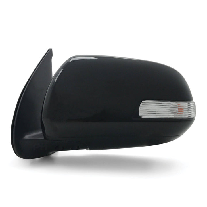 Door Mirror Black With Indicator PAIR Fits Toyota Hilux SR5 2011 - 2014