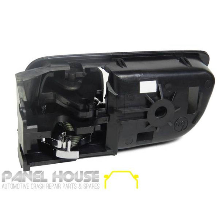 Interior Door Handle SET Chrome & Black Fits Toyota Camry 2002 - 2006