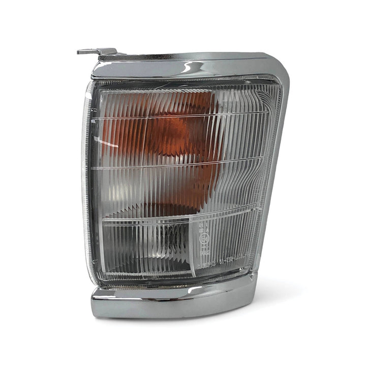 Corner Indicator Park Lights Chrome PAIR Fits Toyota Hilux 2WD 1997 - 2001