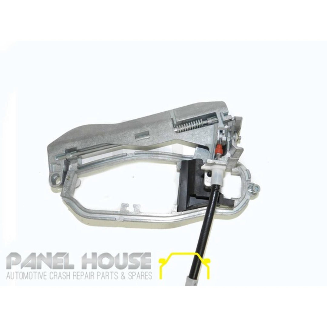 Outer Door Handle Base Carrier PAIR Rear Fits BMW X5 E53 Wagon 2000 - 2007