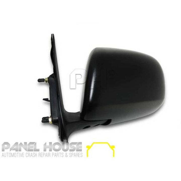 Door Mirror PAIR Black Manual Fits Toyota HILUX Ute GGN KUN TGN 05-11