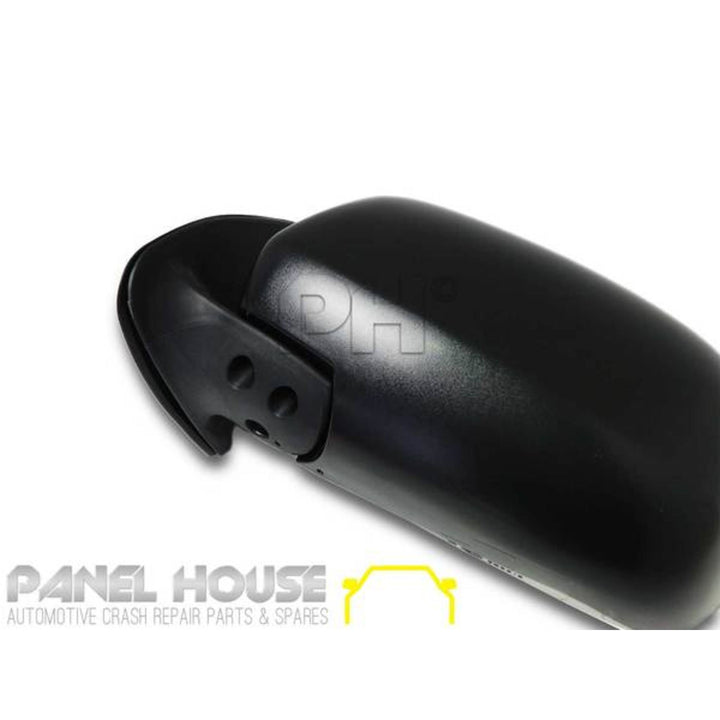 Door Mirror PAIR Black Manual Fits Toyota HILUX Ute GGN KUN TGN 05-11