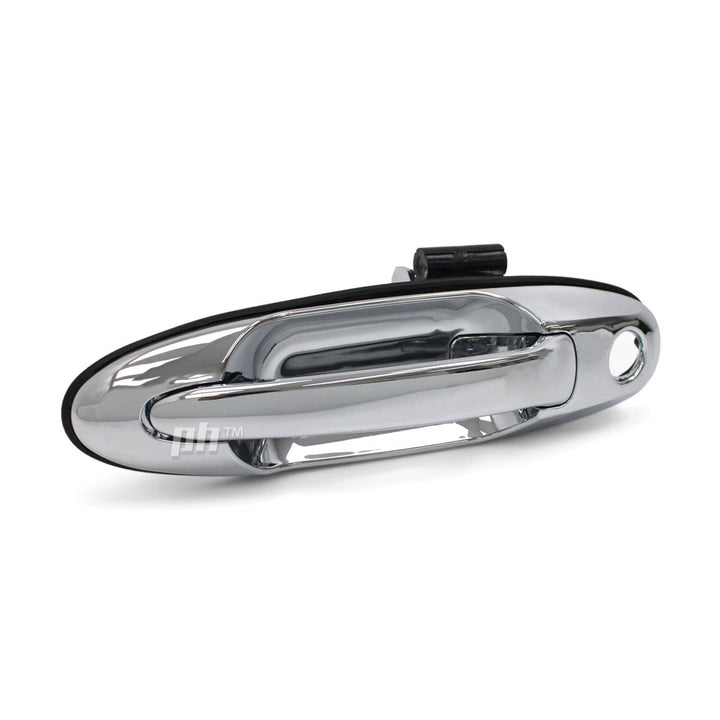 Outer Door Handles PAIR Front Chrome Fits Toyota Landcruiser 100 Series
