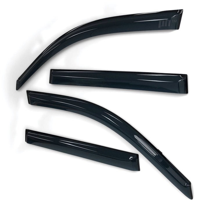Weather Shield Window Visor SET 4 Piece Fits Toyota Landcruiser Prado 120 Series