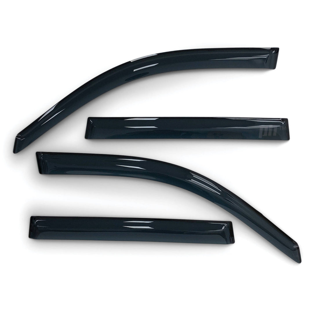 Weather Shield Window Visor SET 4 Piece Fits Toyota Landcruiser Prado 120 Series