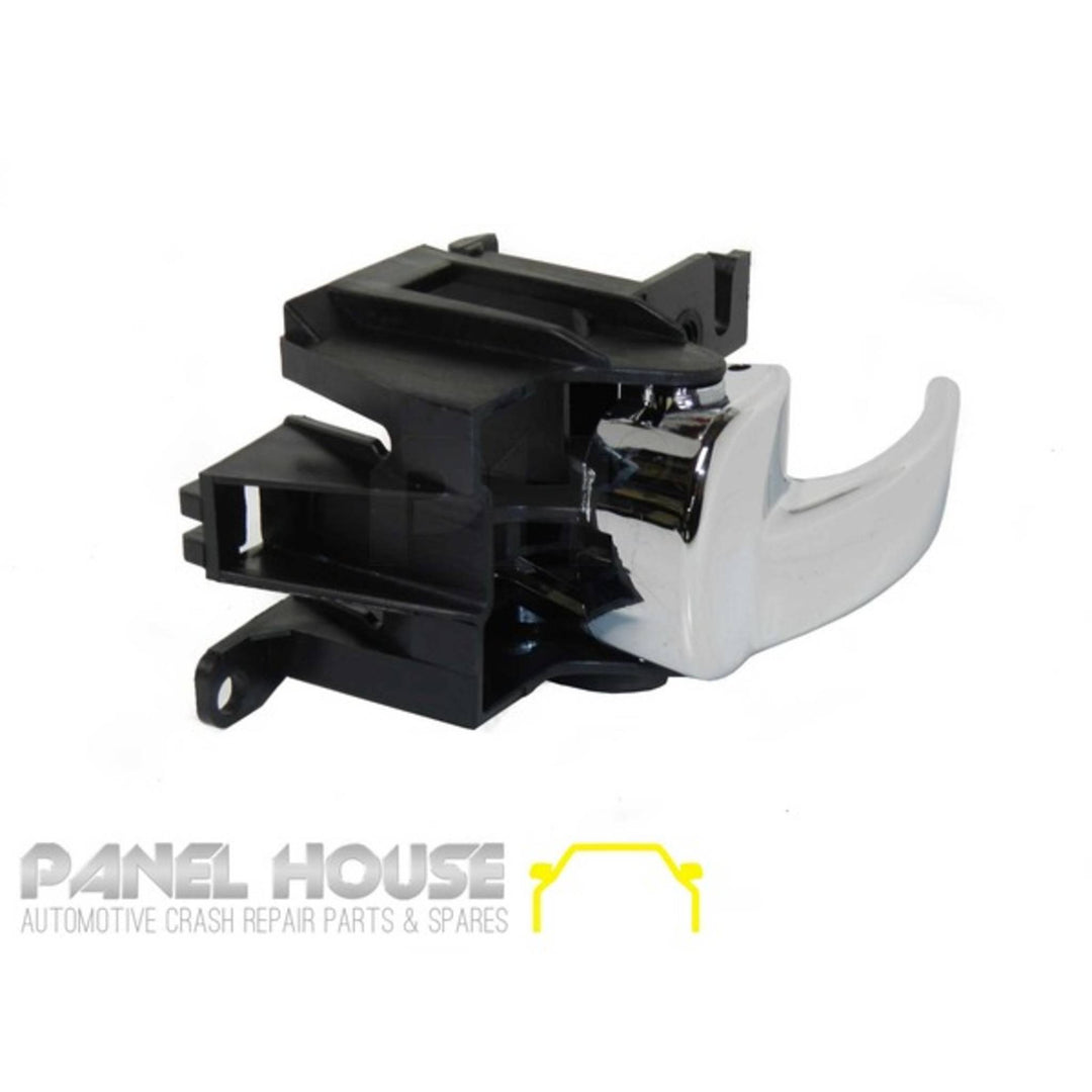 Interior Door Handle SET Chrome Front / Rear Fits Nissan Navara D40 & Pathfinder R51