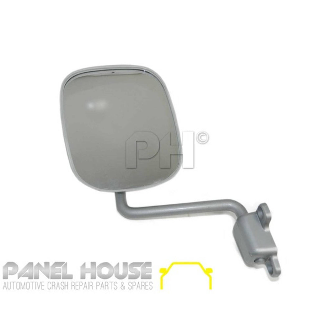 Door Mirrors Grey PAIR Fits Toyota Landcruiser 40 Series FJ45 HJ47 1970-1984