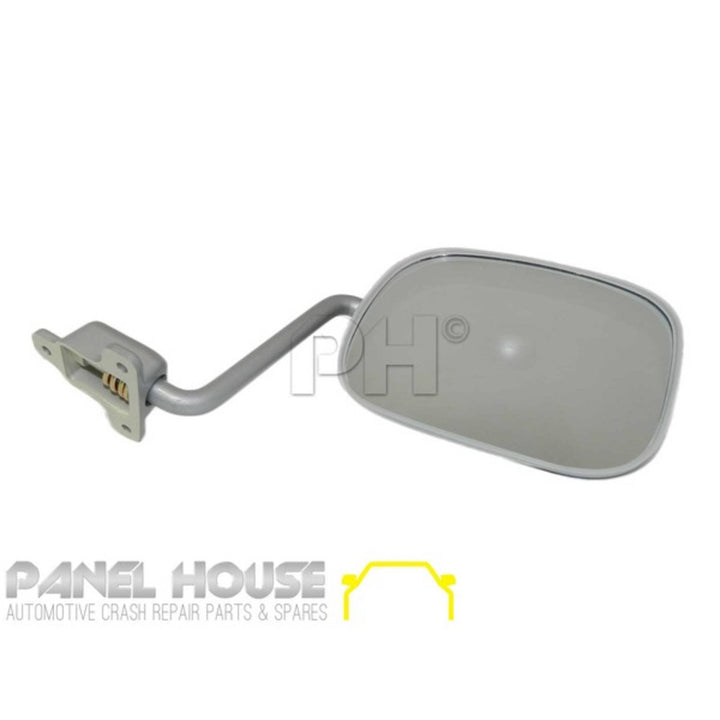 Door Mirrors Grey PAIR Fits Toyota Landcruiser 40 Series FJ45 HJ47 1970-1984
