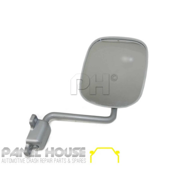 Door Mirrors Grey PAIR Fits Toyota Landcruiser 40 Series FJ45 HJ47 1970-1984