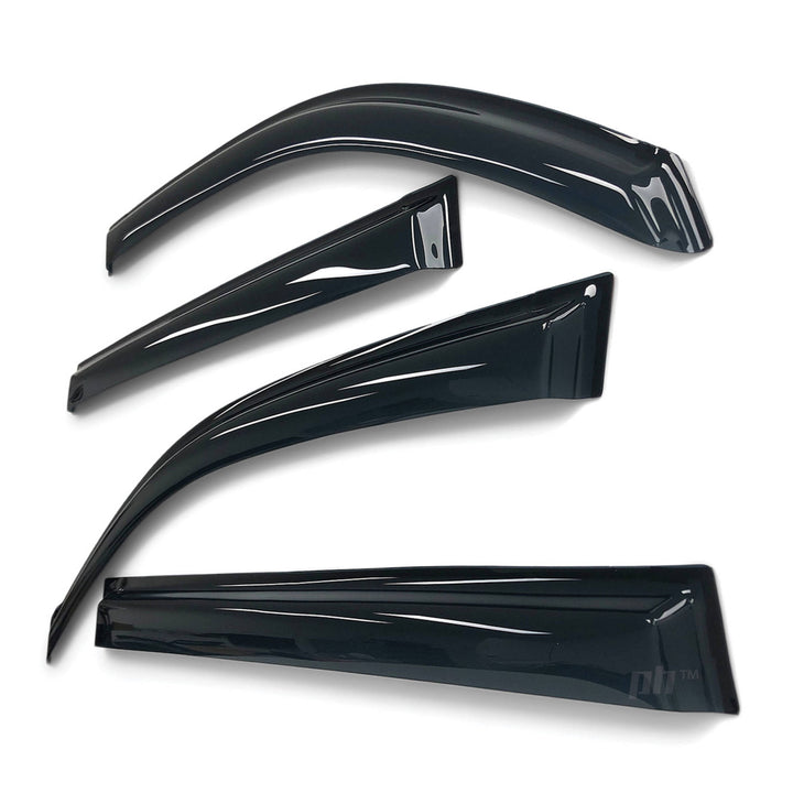 Weather Shield Window Visor SET 4 Piece Fits Toyota Landcruiser 200 Series 2007 - 2021