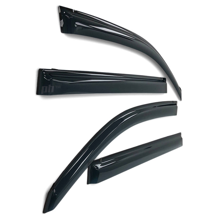 Weather Shield Window Visor SET 4 Piece Fits Toyota Landcruiser 200 Series 2007 - 2021